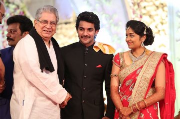 Hero Aadi Wedding Reception Photos